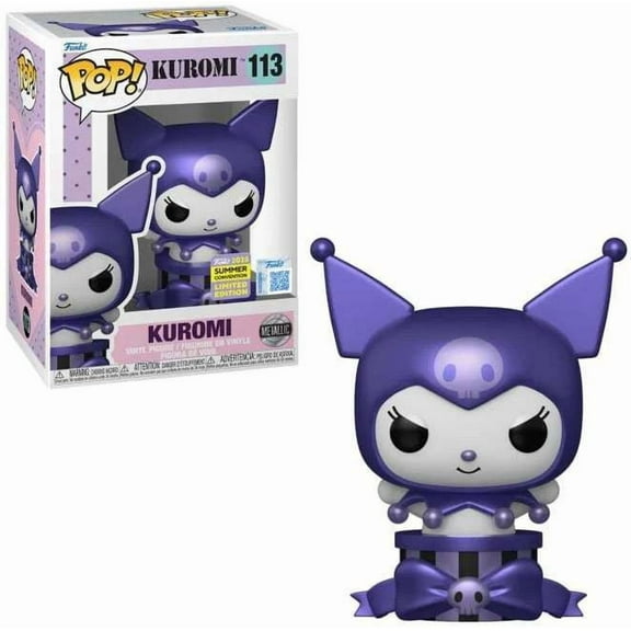 Funko POP! Sanrio Kuromi Vinyl Figure (Metallic)