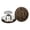 Bronze Classic, variant on 3 Packs Replacement Jeans Button, Adjustable Waist Buckle, No , Coat, Bla-zer, Suits, Jacket -