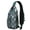 Silver-13, variant on Boho Vintage Tribal Folk Style Travel Chest Bag for Women Men – Adjustable shoulder strap, Outdoor-ready, Water-resistant – Ethnic Nordic Style Aesthetic Design for Travel, Hiking, Outdoor