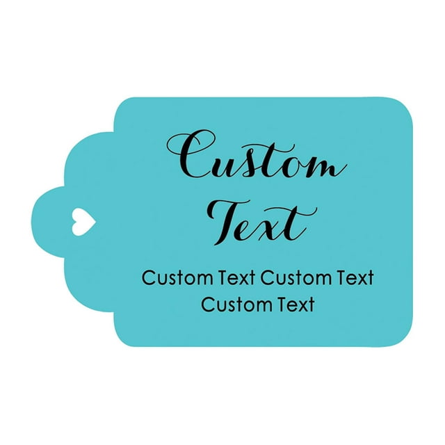 100 PCS Personalized Paper Hang Tags Made Any Text Custom Tags Wedding Favor Gifts