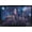 Black Framed Version, variant on The Wizarding World: Harry Potter - Hogwarts At Night Wall Poster, 22.375" x 34"