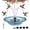 Blue, variant on 2026 New Solar Cascade Hanging Bird Bath Fountain – Outdoor Bowl Bird Bath with Solar Pump, Large Hanging Fountain for Hummingbirds, Gardens, Patio & Backyard(Gray)