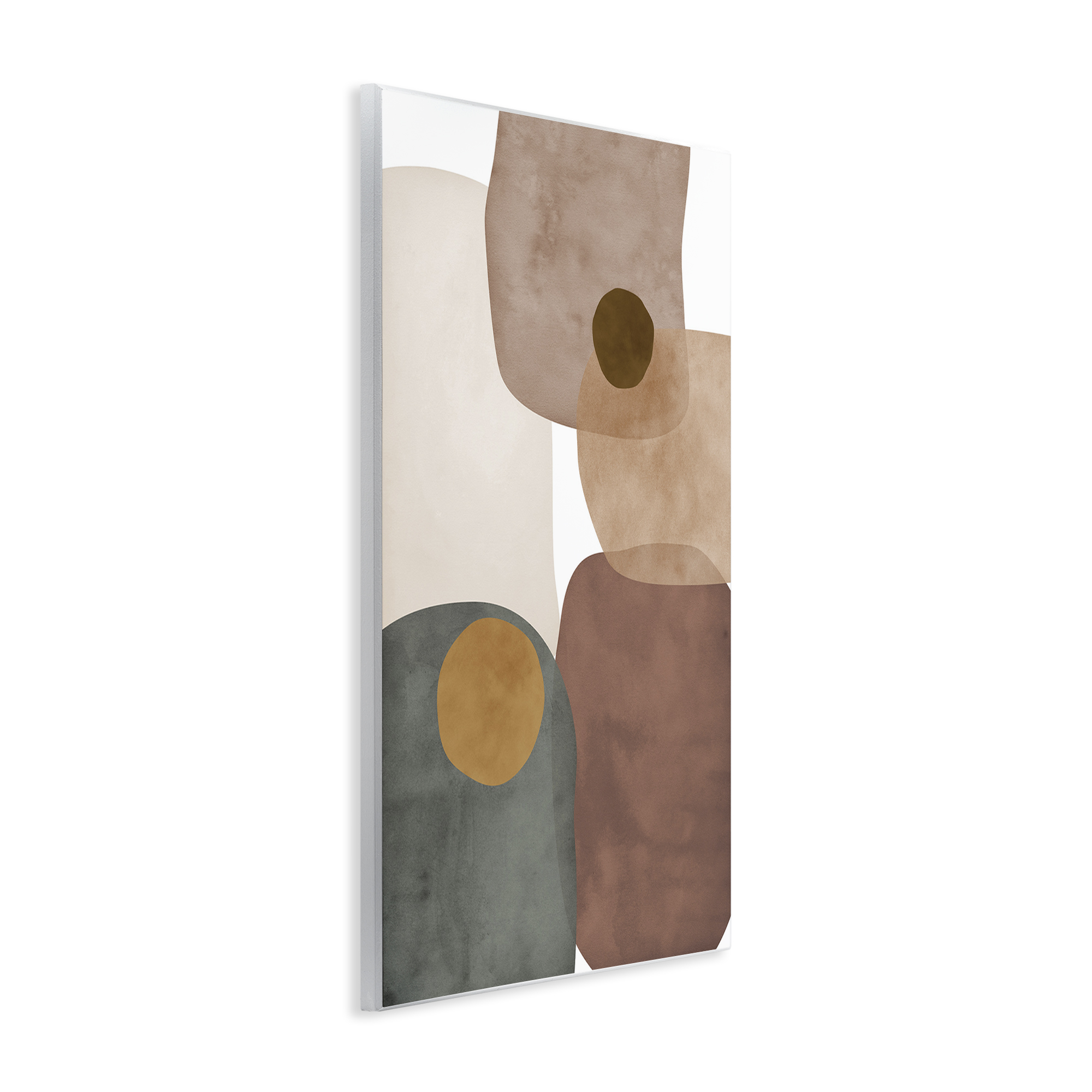 Stupell Industries Southwestern Natural Shapes Abstract Painting Unframed Art Print Wall Art, 10 x 15