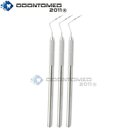 OdontoMed2011? 3 PCS CP12 PROBES COLOR CODED MARKING DENTAL ROOT MEASURMENT EXPLORER SCALER PERIODONTAL INSTRUMENTS (Best Root File Explorer For Android)