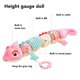 thumbnail image 2 of 23in Multi Sensory Animal Crinkle Toy Plush Soothe Musical Stuffed Animal Activity Toy Pink, 2 of 4