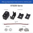 thumbnail image 3 of Servo 30kg.cm High Precision High Torque Programmable 360 Magnetic Encoder Serial Bus Servo, 3 of 5