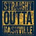 thumbnail image 3 of UGP Campus Apparel Straight Outta Nashville T Shirt - 3X-Large - Navy w/Gold Print, 3 of 6