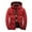 Red, variant on Brondbend Coats for Men Man Jacket Hooded Long Sleeved Zipper Pocket Outerwear Solid Color Casual Jacket Loose Fit Travel Tops Black