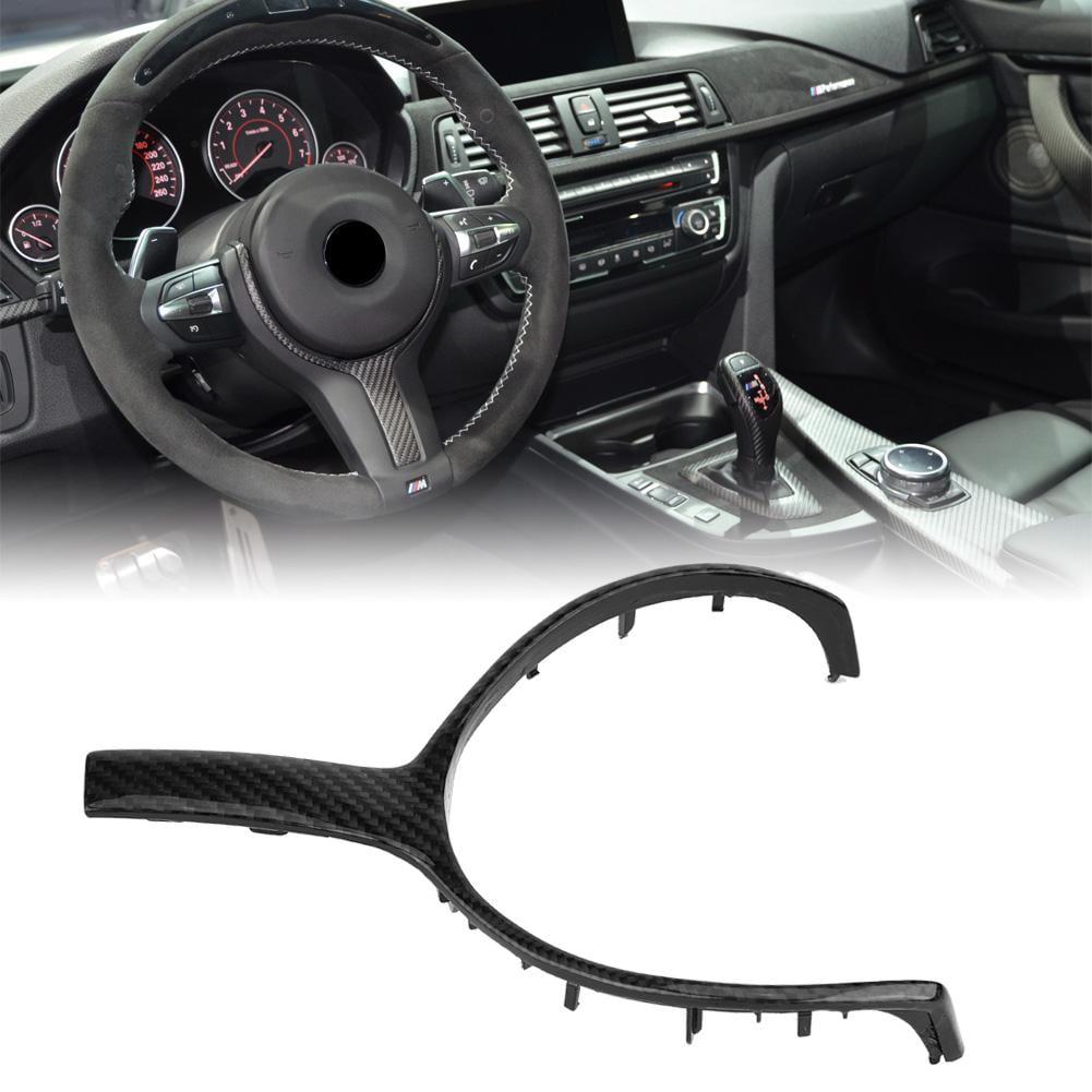 Greensen Car Carbon Fiber Steering Wheel Trim for BMW F20 F22 F30 F32