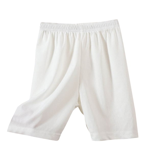 Odeerbi 2-12 Años Niñas Bermudas Shorts Hielo Seda Bike Shorts Yoga Dance Shorts Verano Casual Elastic Waist Leggings Short