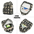 thumbnail image 5 of WOBOGO Lazy White Cat Backpack Durable Lightweight Shoulder Bag Built-in Laptop Sleeve and Multiple Utility Compartments, 5 of 7