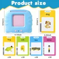thumbnail image 6 of Arabic-English Bilingual Talking Flash Cards with 224 Sight Words, Montessori Toys, Learning Educational Gifts for Age 1-5 Years Old, Pink, 6 of 6