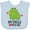 Blue, variant on Inktastic My Uncle Loves Me Frog Boys or Girls Baby Bib