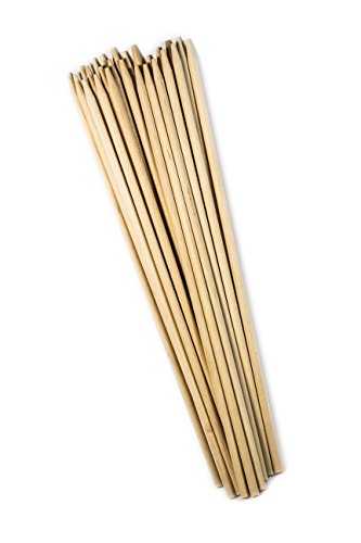 Perfect Stix Pointed Candy Apple Stick, 18' x 3/16' Semi Pointed