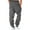 Gris Foncé, variante sur fartey Pantalon de Survêtement Chaud en Molleton pour Homme avec Cordon de Serrage, Taille Élastique, Pantalon Athlétique, Poches de Détente, Ample, Léger, Joggers de Sport, Bas Resserré, Pantalon, P-4TG