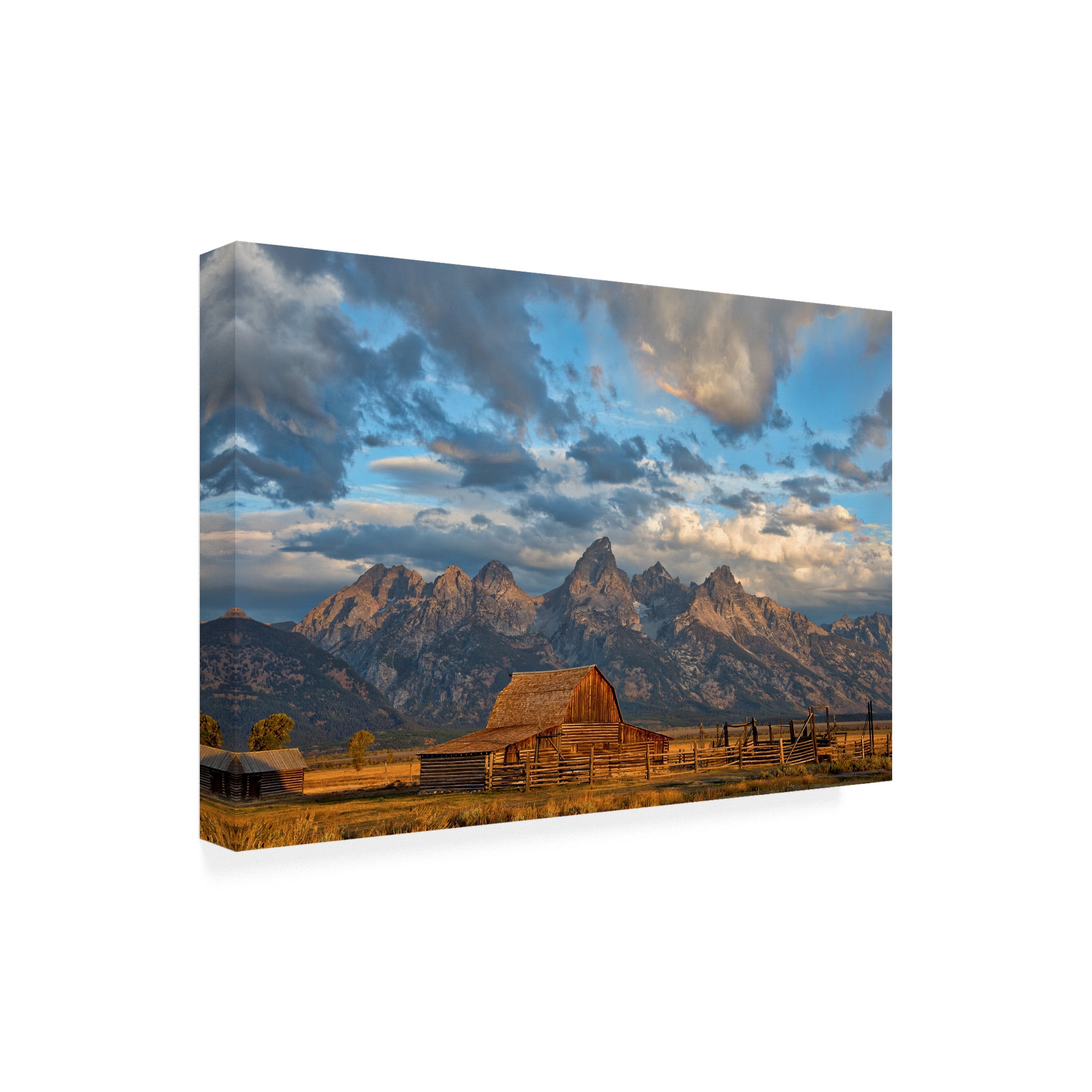 Trademark Fine Art 'Rustic Wyoming' Canvas Art by Darren White Photography