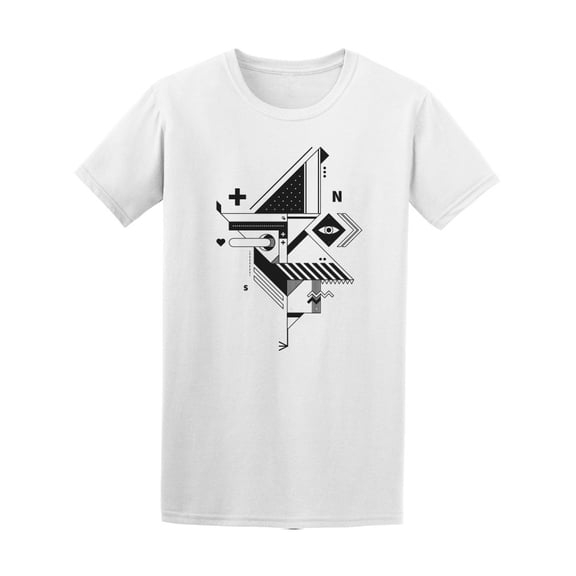 Abstract Cubism Constructivism Tee Men's -Image by Shutterstock