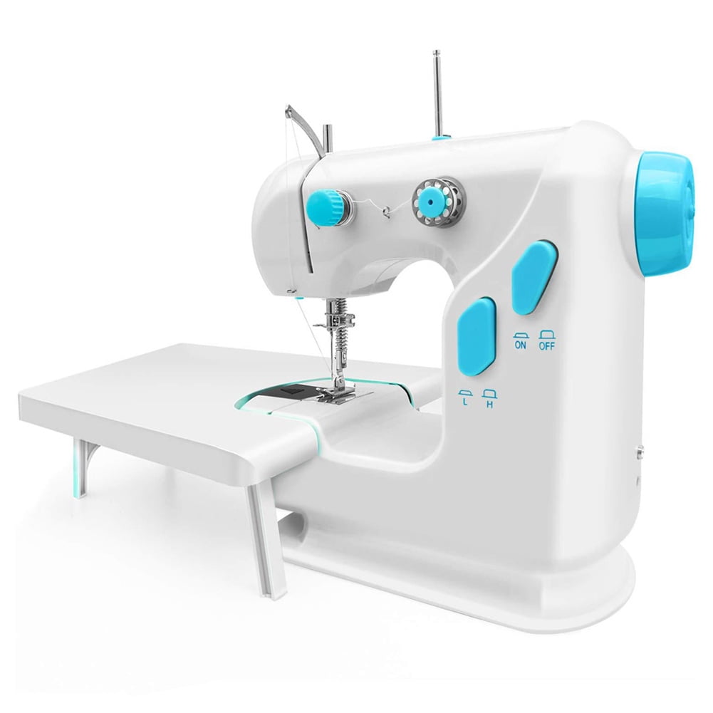 Mini Sewing Machine 306 Double Thread Stitching Electric Pedal Sewing