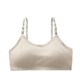 thumbnail image 2 of Girls Sports Bra 10-14 Years Old Teen Training Lingerie, Adjustable Shoulder Strap Fixed Cup Bralette, Breathable Cotton Comfort Underwear, Seamless Supportive Puberty Vest, Non Slip Daily Top, 2 of 3