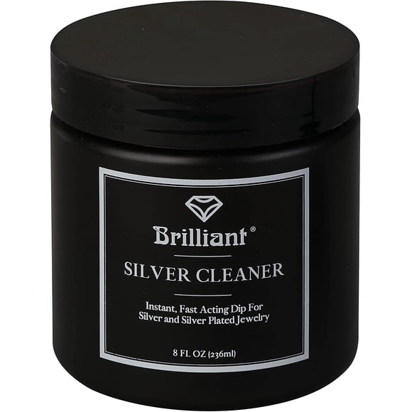Limpiador por inmersión para plata Brilliant Black 236 ml