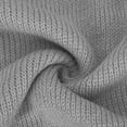 thumbnail image 5 of GERsome Women's Solid Color Knitwear Casual Long Sleeve Crewneck Pullover Side Split Sweaters Tunic Tops, 5 of 7