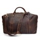 thumbnail image 2 of Bolso Retro de cuero genuino para hombre, bolsa de hombro de gran capacidad, Estilo Vintage, 2 of 4