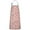 Pink Cow Spotted, variant on Yellow Cow Heart Pattern Apron-Garden Aprons for Women with Pockets-Cotton Linen Waterproof Kitchen Cooking Gardening Aprons Adjustable for Kitchen,Cooking,BBQ and Salon 33x27 Inch