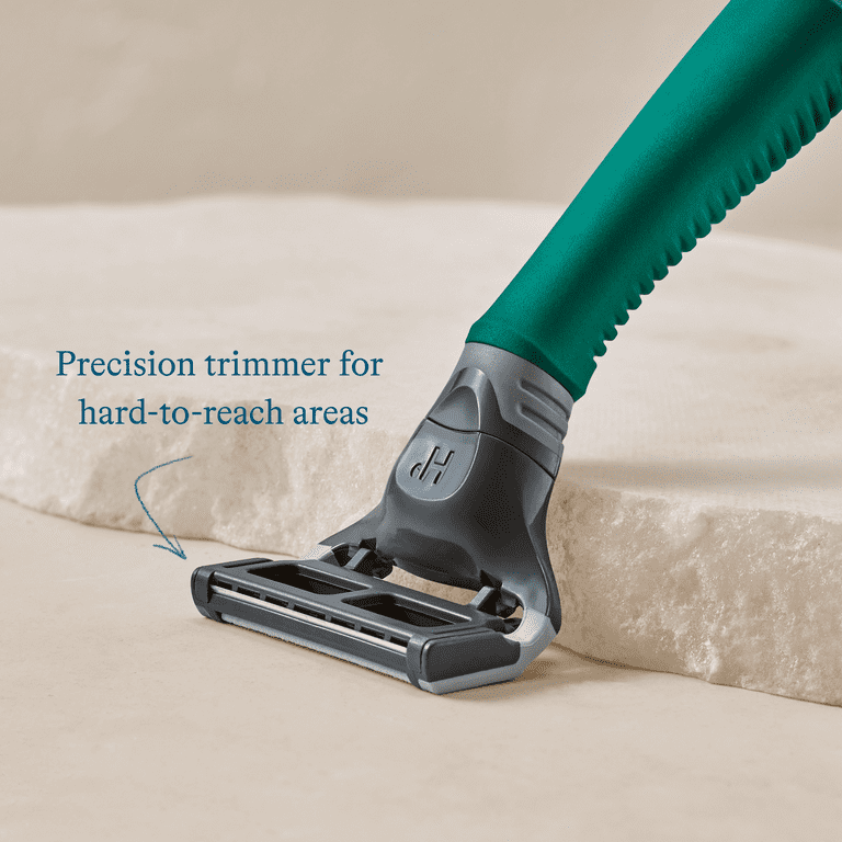 Harry's Men's 5-Blade Manual Razor with Rubberized Grip Handle, 2