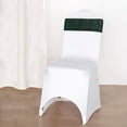 thumbnail image 6 of Balsa Circle 5 Spandex Chair Sequined Sashes Wedding Decorations Hunter Green, 6 of 8