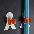 thumbnail image 2 of Mop Broom Holder Self Adhesive Broom Mop Holder Storage Organizer Wall Racks for Brush Mops, 2 of 3