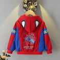 thumbnail image 1 of Chaquetas con capucha para niñas y niños, abrigos deportivos de primavera y otoño de 1 a 6 años, prendas de vestir exteriores de dibujos animados para niños, ropa informal para niños 120 Gao Jinjia LED, 1 of 2