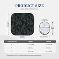 thumbnail image 7 of Lsque Lavender Flowers 2 PCS Windshield Sun Shade | CarFoldable Window Covers | Car Accessories Reflect UV for Universal Cars SUV Truck | Small, 7 of 7