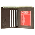 thumbnail image 7 of Genuine Lambskin Soft Leather Bifold Credit Card L Shape Wallet 51 (C) Brown, 7 of 7