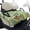 Tropical Leaves Print, variant on Pzuqiu Tropical Leaves Quilted Golf Cart Seat Cover | 2-Person Universal Fit with 4 Pockets | Non-Slip Protective Accessory for Golfers