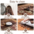 thumbnail image 6 of Kzaei 5'x7' Area Rug for Living Room, Rustic Cabin Non-Slip Low Pile Print Pattern Southwestern Rug, 6 of 6