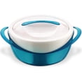 thumbnail image 1 of Cazuela grande aislada Pinnacle de 3.4 L con tapa color teal, 1 of 7
