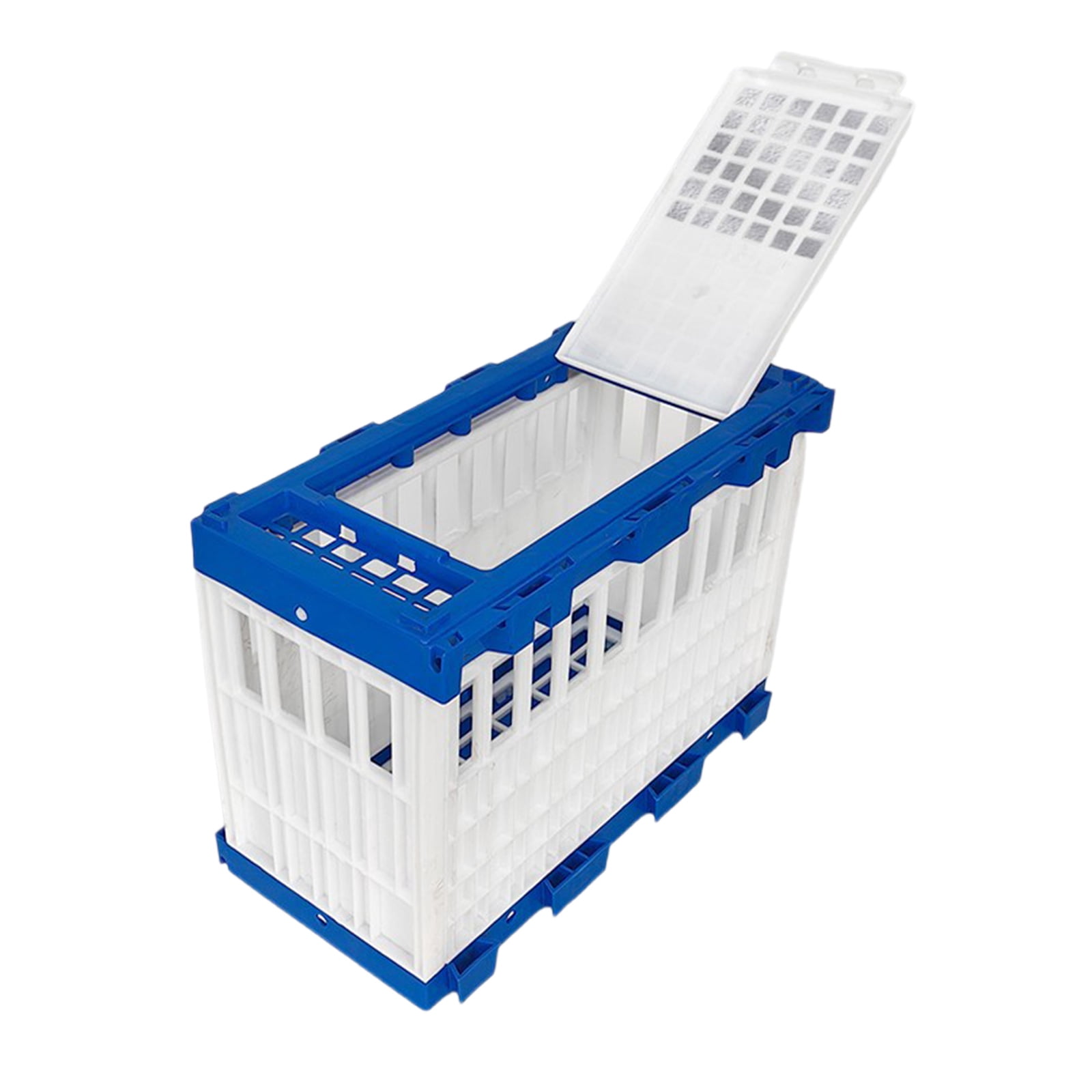 Quick Assembly Plastic Bird Cage Removable Panel for Pigeons Quail Squirrels Outdoor Exercise Transport