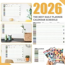 StlyGar 2026 Wall Calendars Poster Calendar,2026 Yearly Planner Schedule Calendar for Home,Office,School Projects C