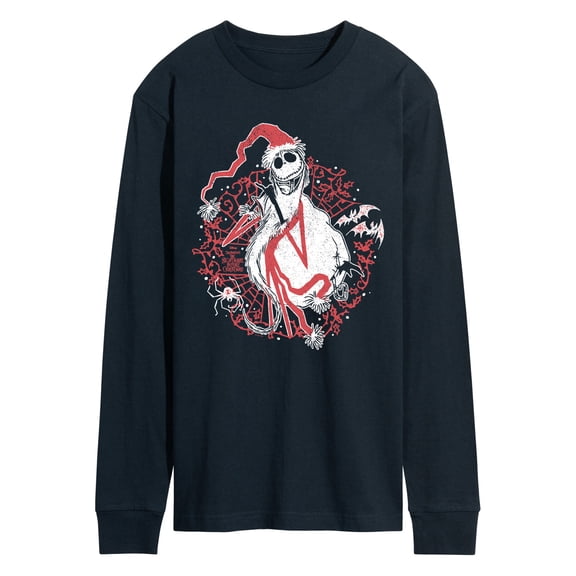 The Nightmare Before Christmas - Santa Jack - Men's Long Sleeve Graphic T-Shirt