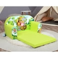 thumbnail image 4 of Delsit Toddler Couch 2 in 1 Flip Open Kid Sized Foam Sofa Lounger, Zoo Pals, 4 of 5