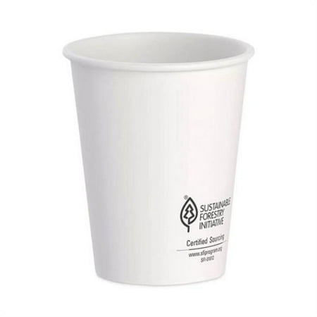 Dart Container DCCDWTG8W 8 oz Hot Cup - Pack of 40