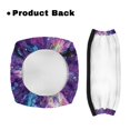 thumbnail image 3 of POLERO Dust Cover Walker Covers for Outdoor, Polyester Fabric Soft Removable Rollator Seat Cover, Galaxy Butterfly Print, 3 of 10
