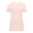 thumbnail image 5 of ACTIVE UNIFORMS SCRUBS Women's Short Sleeve Round-Neck T-Shirt Under Scrub (Nude, 3X-Large), 5 of 6