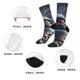 thumbnail image 5 of Fotbe Astronaut Helmet Reflections Calcetas Largas con Estampado para Hombre y Mujer – Calcetas de Compresión Transpirables y Elásticas, Viajar y Uso Diario Talla 5-11, 5 of 6
