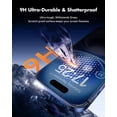 thumbnail image 4 of UNBREAKcable for iPhone 16 Privacy Screen Protector 2 Pack, 28° Anti-Spy Shatterproof Tempered Glass, Case Friendly, 4 of 10