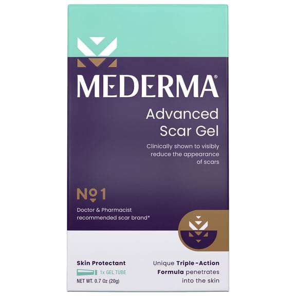 Mederma Advanced Scar Gel, Skin Protectant 0.70 oz..