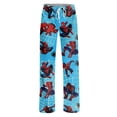 thumbnail image 5 of Spider Hero Women's Pajama Pants Loose Lounge Wear Elastic Waist Drawstring Sleepwear Graphic Printed Casual Home Pajamas Soft Straight Leg Pj Bottoms for Everyday Comfort, Blue, XXL, 5 of 7