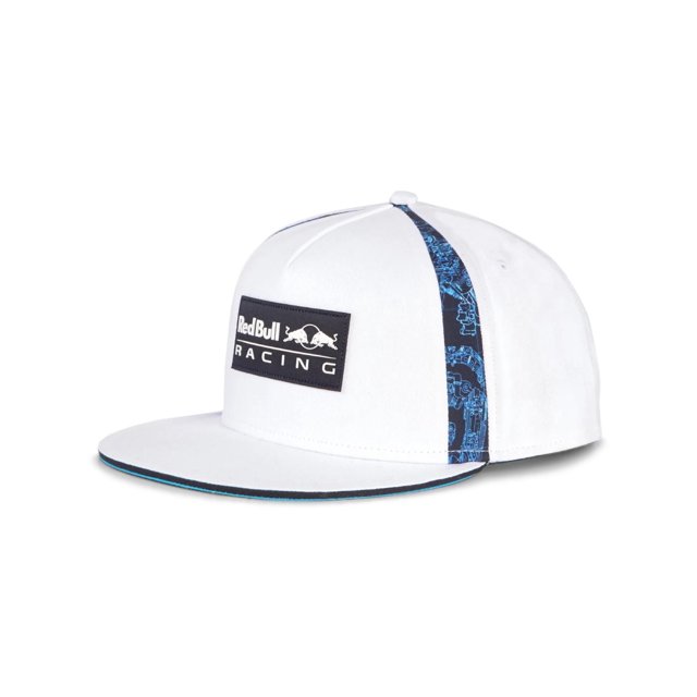 Gorra Red Bull Racing Plana Unisex F1 Max Verstappen Checo Peréz blanco UNITALLA Puma 023493 02