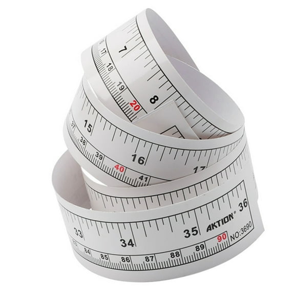 Adhesive Measuring Tape Sewing Machine Table Ruler Tape For Fabric Cutting