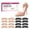 Beige & Black, variant on Welnove Heel Grips Pads for Shoes - Invisible Heel Liners for Shoes Too Big, Prevents Blisters & Rubbing - for Heels, Leather Shoes - 8Pcs, Multicolor(Men, Women)